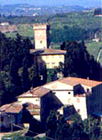A castle in Montespertoli (Italy)