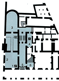 Uffizi Map: Ground Floor